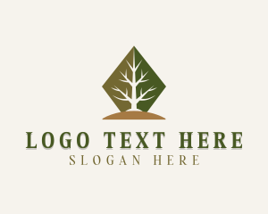 Gardening - Eco Tree Park logo design