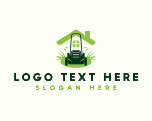 Gardening - Home Lawn Mower logo design