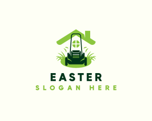 Home Lawn Mower Logo
