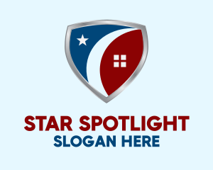 Star House Protection logo design