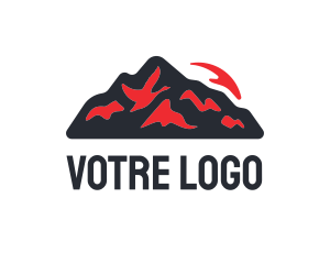 Lava - Lava Magma Volcano logo design