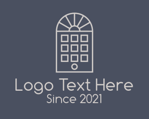 Doorway - Minimalist Arch Door logo design