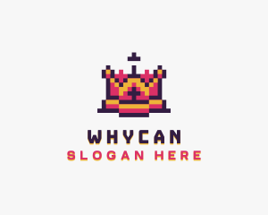 Pixel Royal Crown Logo