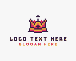 Pixel Royal Crown Logo