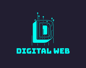Web - Web Circuit Technology logo design