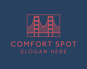 Golden Gate Bridge logo design