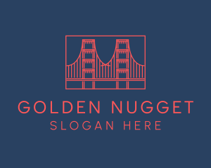 Golden Gate Bridge logo design