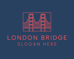 Golden Gate Bridge logo design