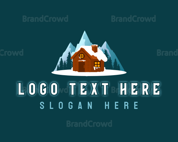 Snow Cabin Lodge Logo