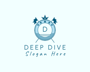 Nautical Sea Resort logo design