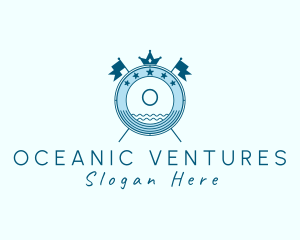 Nautical Sea Resort logo design