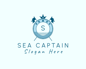 Nautical Sea Resort logo design