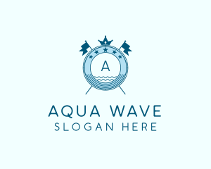 Nautical Sea Resort logo design