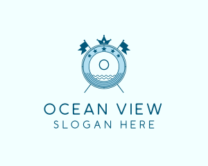 Nautical Sea Resort logo design