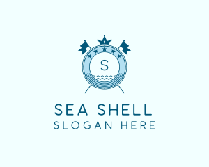 Nautical Sea Resort logo design