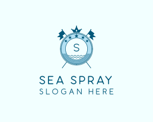 Nautical Sea Resort logo design