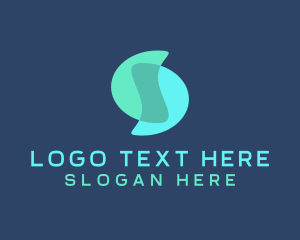 Technology - Fintech App Letter S logo design