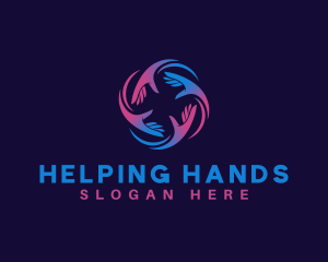 Humanitarian - Humanitarian Community Hand logo design