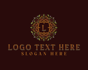 Flower - Luxury Royal Vine logo design