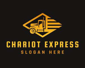 Express Logistics Vehicle logo design