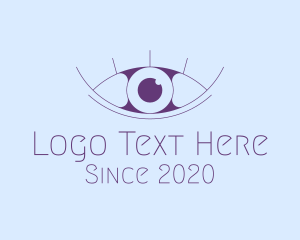 Lashes - Minimalist Eye & Eyelashes logo design