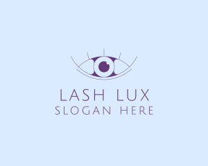 Mascara - Minimalist Eye & Eyelashes logo design