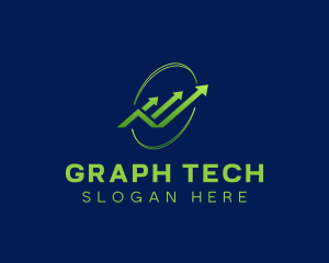 Graph - Finance Arrow Graph logo design