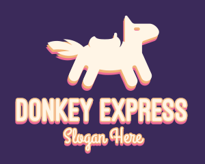 Cute Kiddie Pony logo design