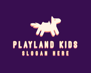 Cute Kiddie Pony logo design