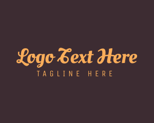 General - Simple Cursive Blog logo design