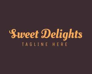 Fudge - Simple Cursive Blog logo design