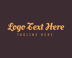 Font - Simple Cursive Blog logo design