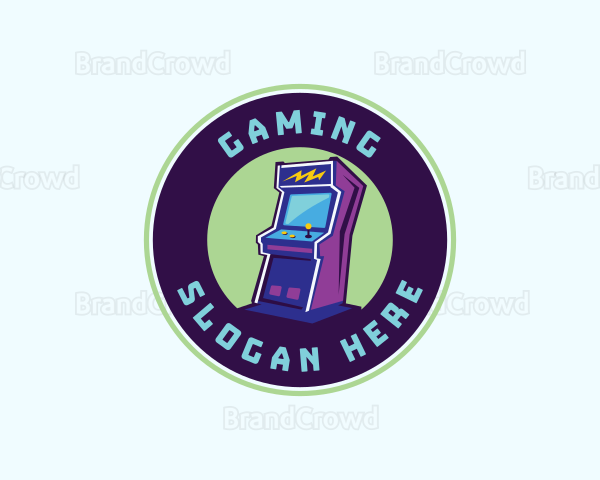 Retro Arcade Esports Logo