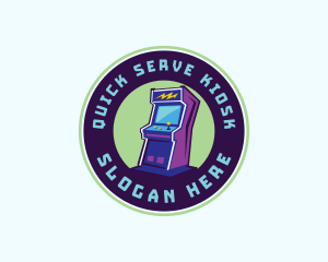 Retro Arcade Machine Logo