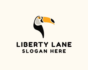 Freedom - Toucan Tropical Bird logo design