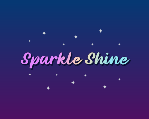 Sparkle Stardust Business logo design