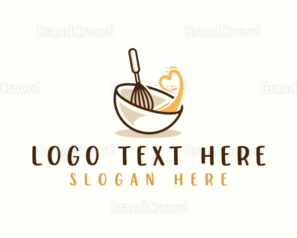 Baking Bowl Whisk Logo