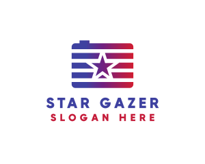 Star Camera Photographer logo design