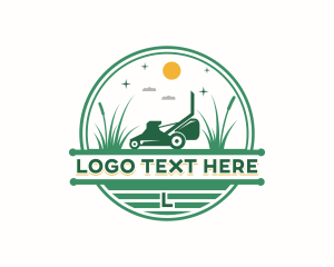 Landscaper - Landscaper Lawn Mowing logo design