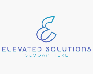 Generic Consultant Letter E logo design