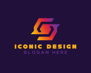 Symbol - Colorful Tech Symbol logo design