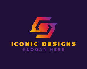 Symbol - Colorful Tech Symbol logo design