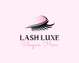 Makeup Artist Beauty Eyelash logo design