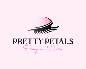 Makeup Artist Beauty Eyelash logo design