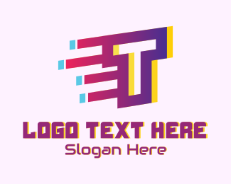 Speedy Letter T Motion Logo