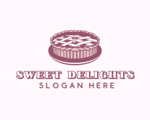 Dessert - Cherry Pie Dessert logo design