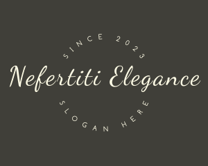 Cursive Elegant Business logo design