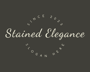 Cursive Elegant Business logo design