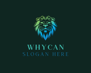 Wild Feline Lion Logo