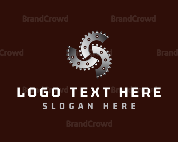 Cog Wheel Gear Mechanic Logo